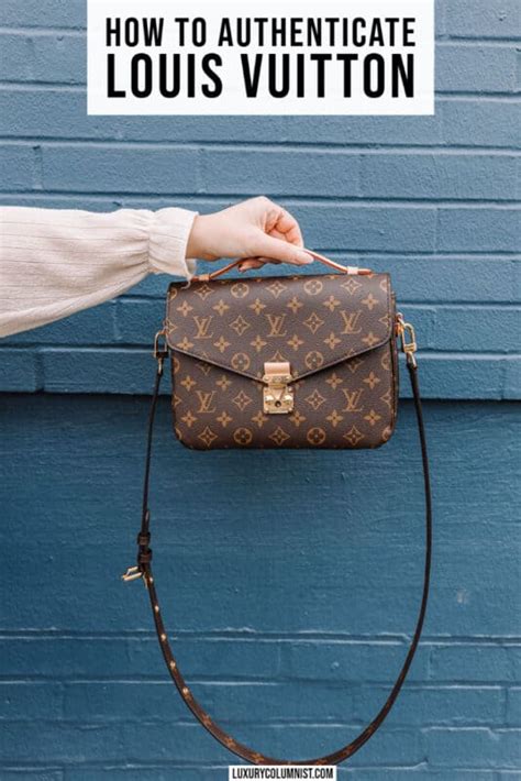 how to tell a louis vuitton is fake|how to authenticate Louis Vuitton.